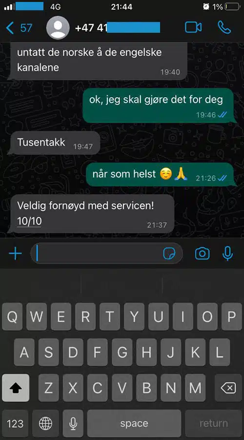 Hjem IPTV NORGE 19 - IPTV NORGE testimonials