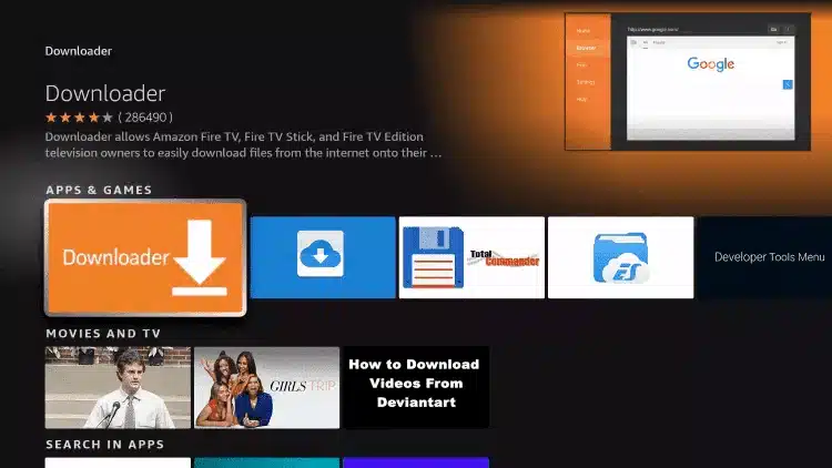 Installasjon IPTVNOR 8 - IPTV NORGE downloader on firestick new interface 5 - Installasjon IPTVNOR