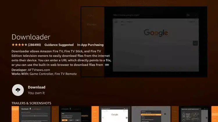 Installasjon IPTVNOR 9 - IPTV NORGE downloader on firestick new interface 6 - Installasjon IPTVNOR